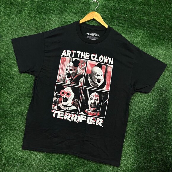 Terrifier Art the Clown Horror T-Shirt Size Extra Large - Picture 3 of 4